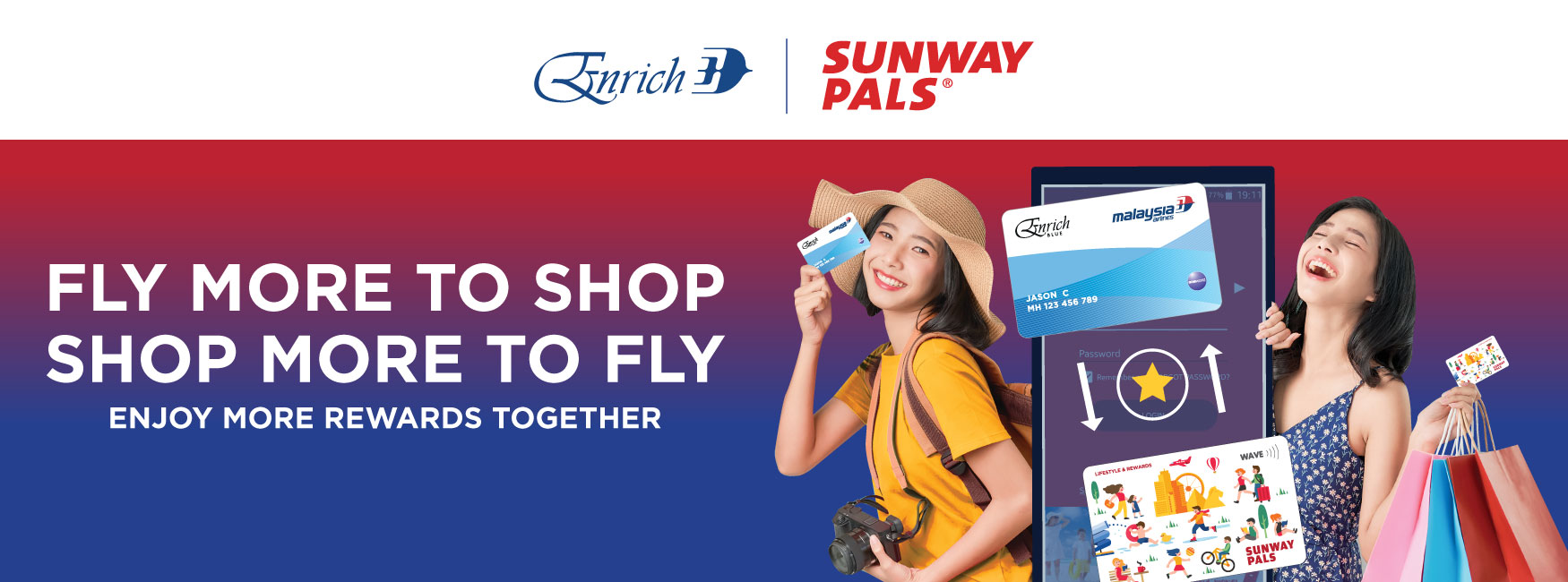Enrich Miles and Sunway Pals Points Exchange