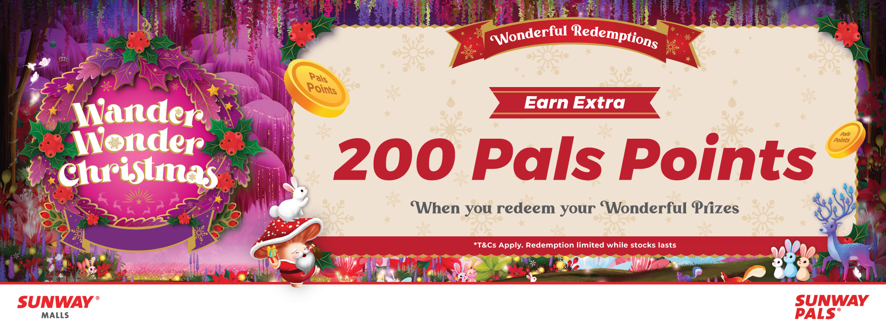 CHRISTMAS GIVEAWAYS - SUNWAY PALS