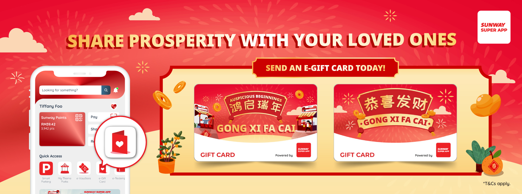 Limited Edition CNY e-Gift Card