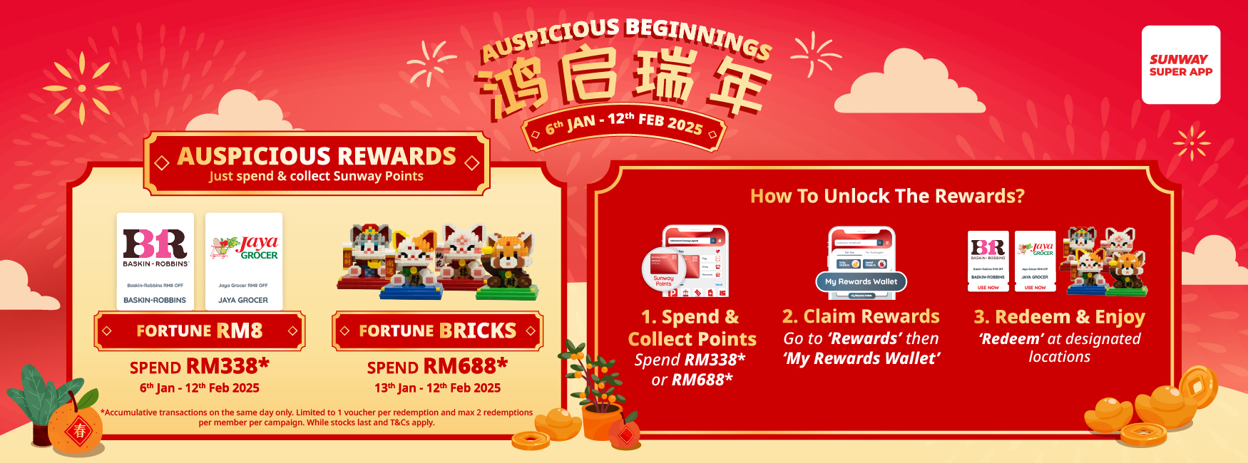 Unlock Aupicious Rewards