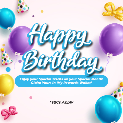 Special Birthday Rewards for You!