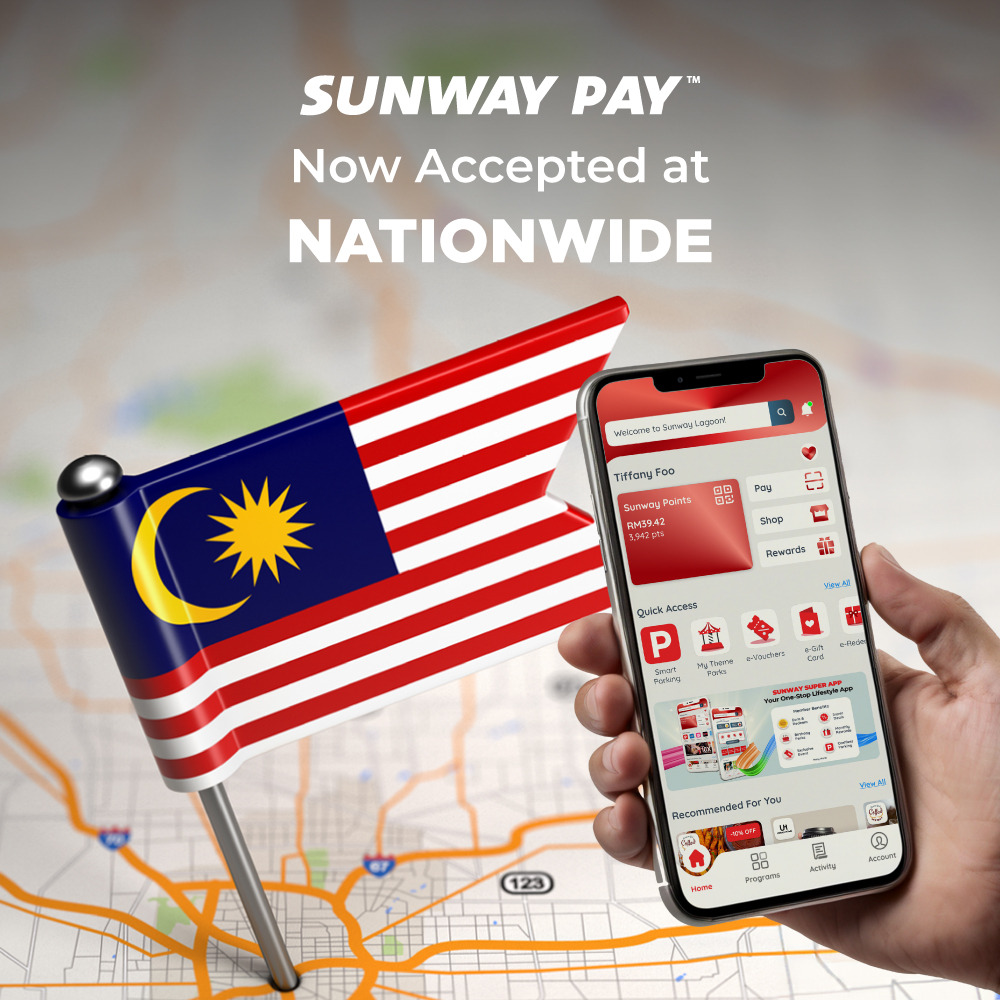 Go cashless with Sunway Pay!