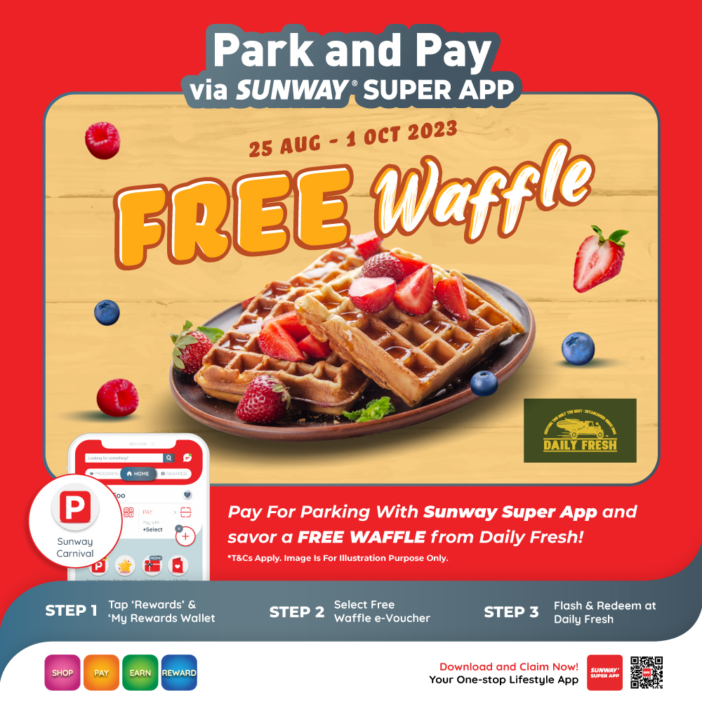 Free Waffle From Daily Fresh