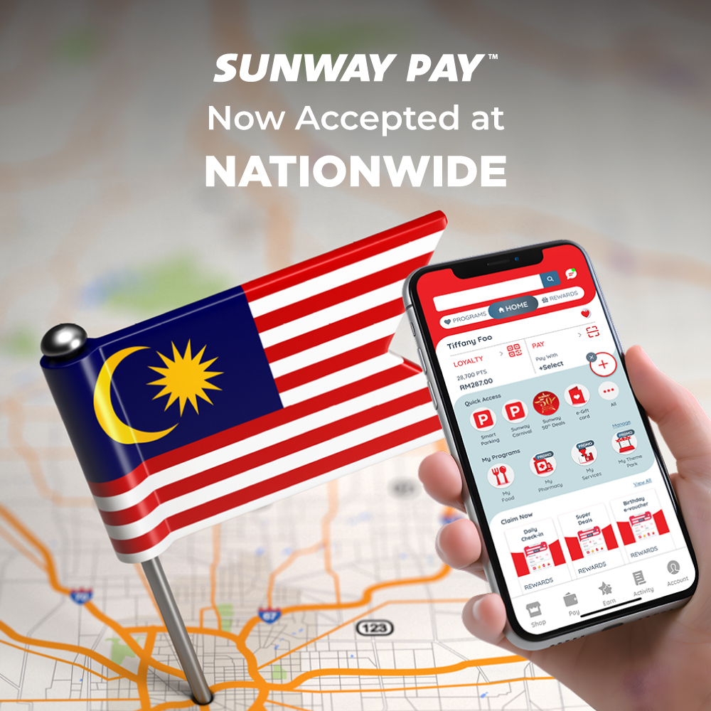 Go cashless with Sunway Pay!