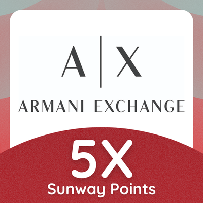 Earn 5X on Armani Exchange