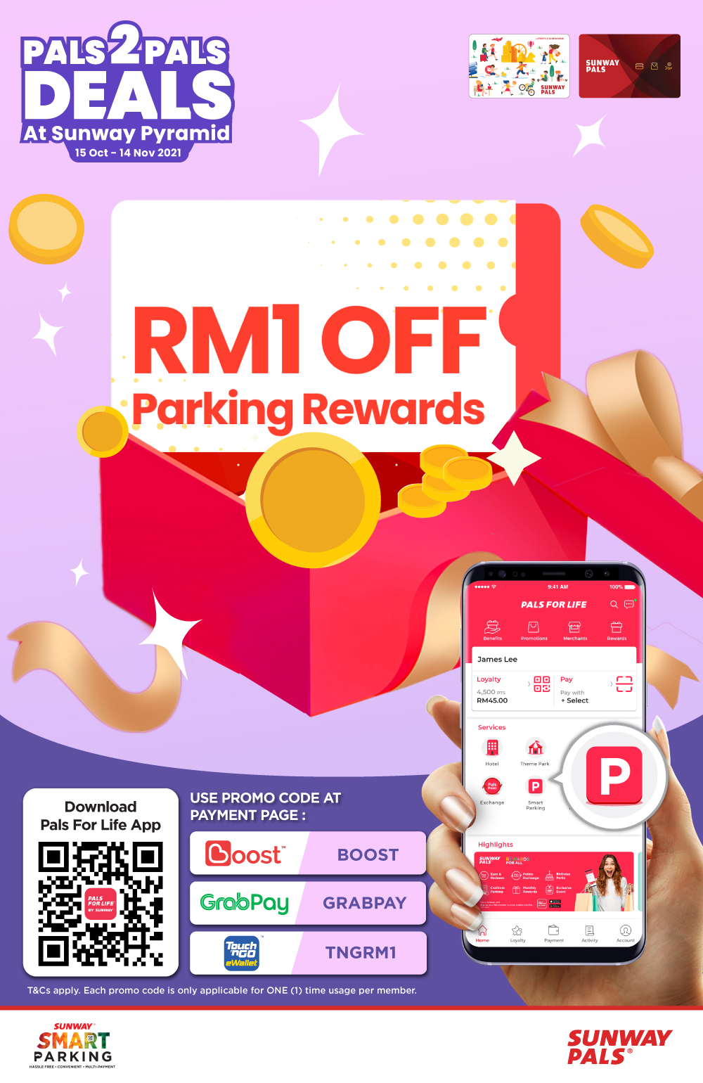 Sunway Pals Promotions Pals 2 Pals Deals 2021 Save Up With Sunway Smart Parking