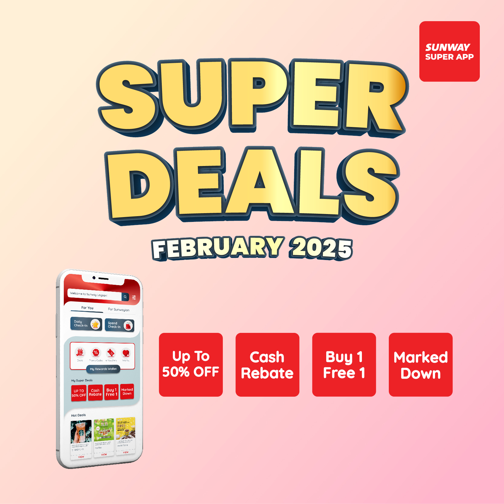 Claim your Super Deals now!