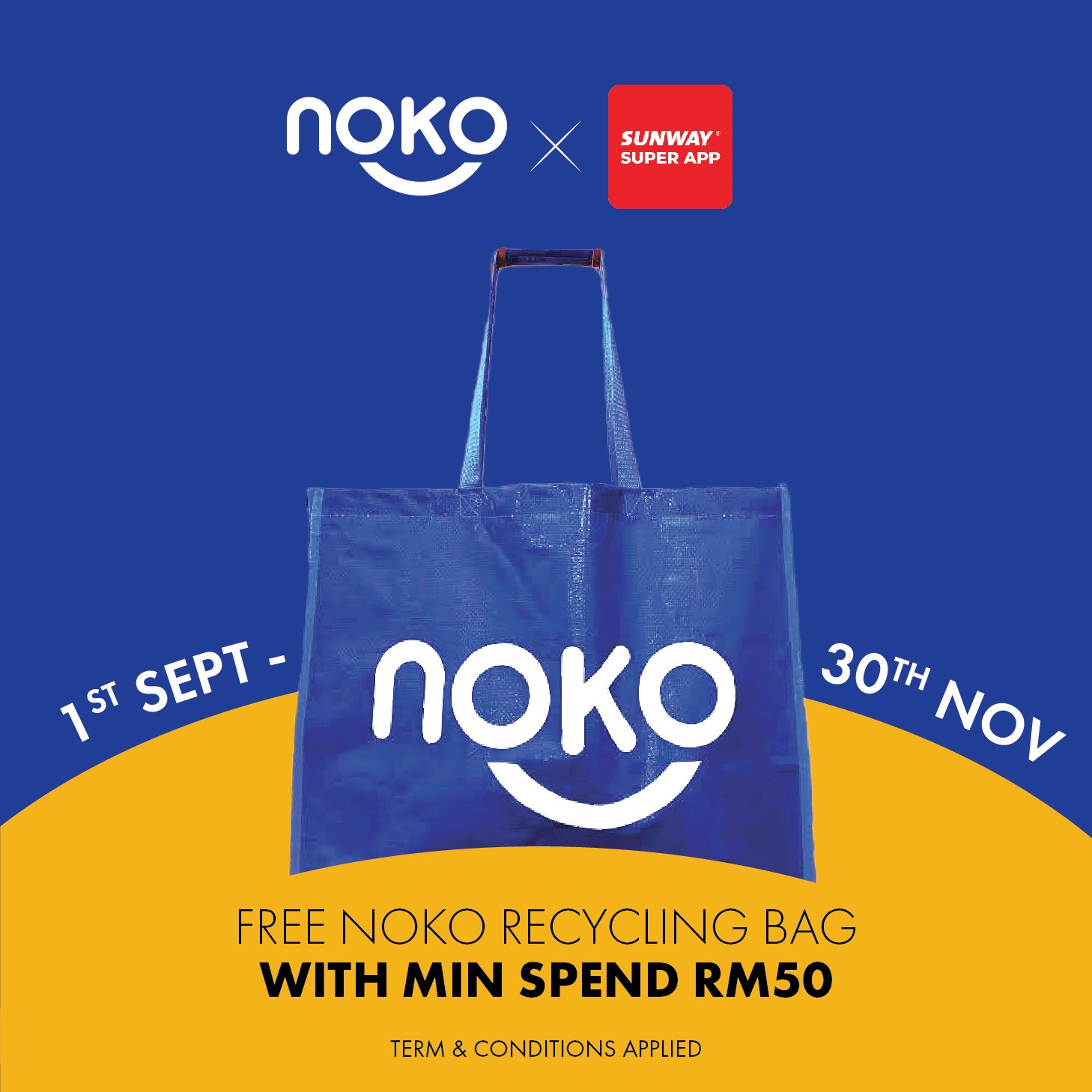 FREE NOKO Recycling Bag