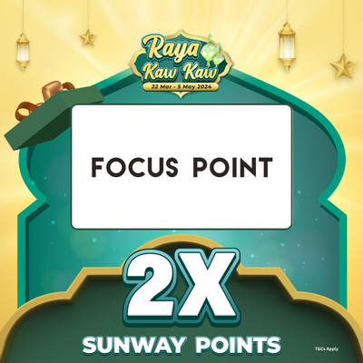 Earn 2X Sunway Points