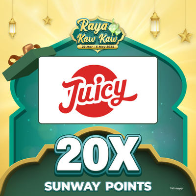 Earn 20X Sunway Points