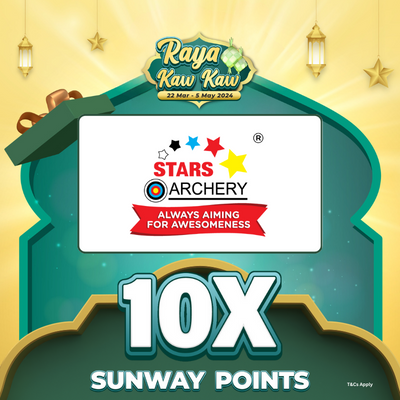 Earn 10X Sunway Points