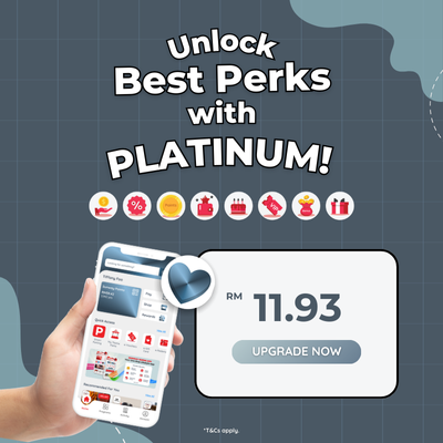 Upgrade to Platinum at RM11.93