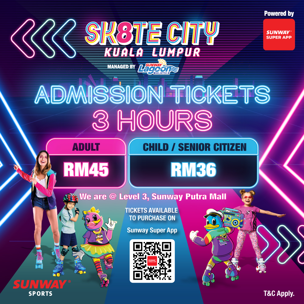 Sk8te City Tickets From RM36